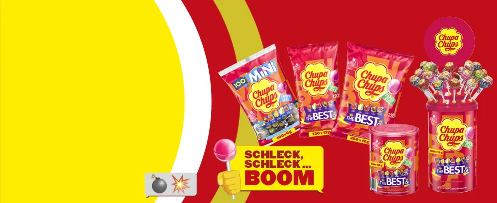 Chupa Chups Magic Cubes Bubble Gums in cube-shaped change the color when chewing storage pack contains 10 Magic Cube chewing gum boxes 10 x 86g - product information 6
