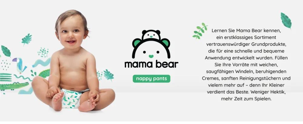 Amazon Brand: Mama Bear Maxi Diapers Size 4 (8-15kg) White 88 Count (2 Packs of 44) Size 4 (88 Count) - product information 1