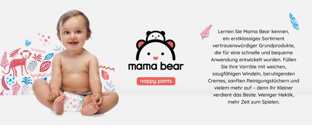Amazon Brand: Mama Bear Junior Diapers Size 5 (13-20kg) 80 Count (2 Packs of 40) Size 5 (80 Count) - product information 1