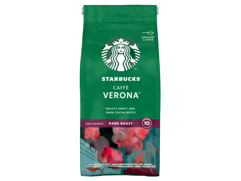 STARBUCKS Caff Verona Dark Roast Filter Coffee 200g (Pack of 6) 200 g (Pack of 6) Caff Verona Single - Caffe Verona