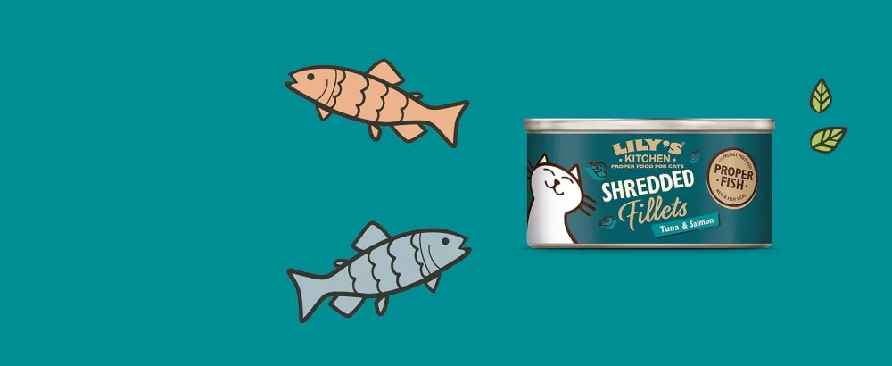 Lily's Kitchen Wet Cat Food for Shredded Fillets 32 Pack (4 x 8 x 70g) Multipack Multi 560 g (4 Pack) - product information 7