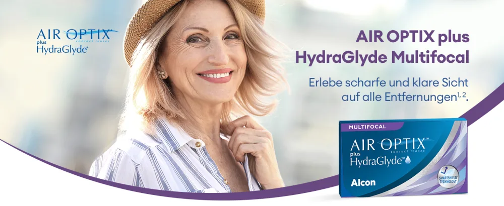 Air optix plus hydraglyde multifocal monthly lenses soft 6 pieces BC 8.6 mm dia 14.2 mm Add med -0.75 diopters -0.75 Dioptria 8.6 millimeters 14.2 millimeter medium unknown - ALCON AirOptix Plus Hydraglyde Mutlifocal