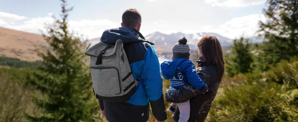 Babymoov wrap backpack Le Sancy blue - Wickelrucksack Le Sancy Babymoov