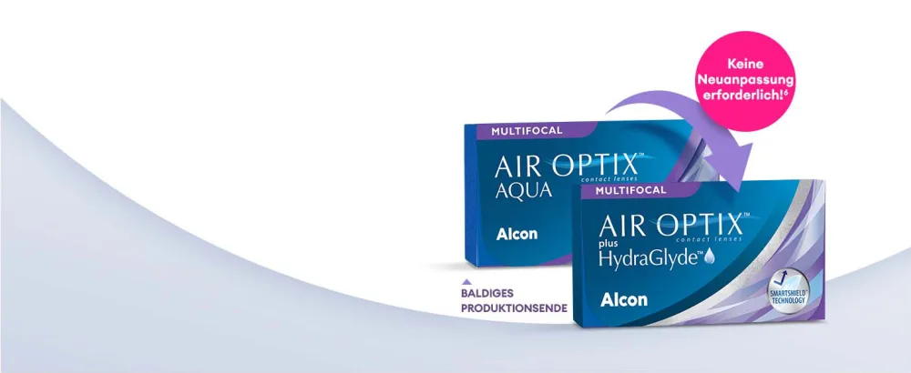 Air Optix Aqua Multifocal monthly soft lenses 6 pieces BC 8.6 mm DIA 14.2 mm ADD HIGH -5.75 diopters - ALCON_AIR OPTIX plus HydraGlyde Multifocal Upgrade
