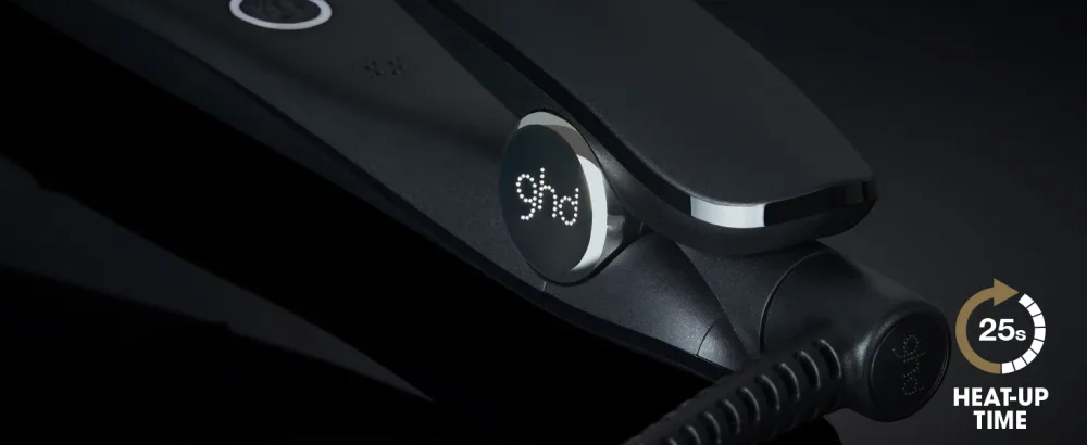 GHD GOLD - professional hair smoothing for smoothing curling and creating waves optimal stylish temperature 185 C two -zone technology black old packaging - Gold new
