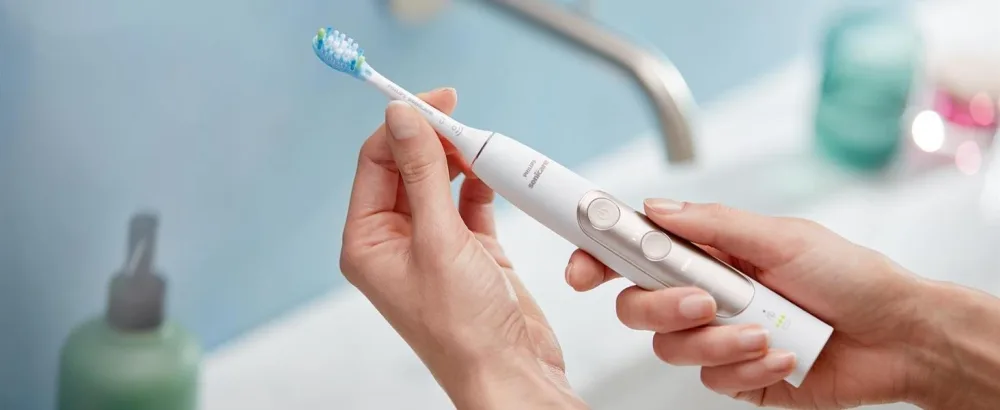 Philips Sonicare ExpertClean 7300 electric toothbrush HX9611/19 with sound technology pressure control travel case double pack white - Akkulaufzeit