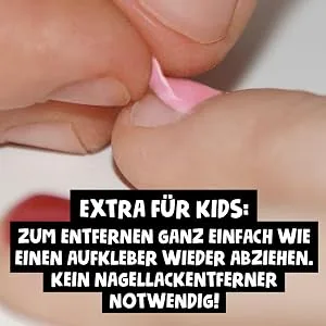 Minico Premium Kinder Nailack pink pull-out dermatological-tested child-friendly sustainable vegan water base peel-off can be removed - product information 3