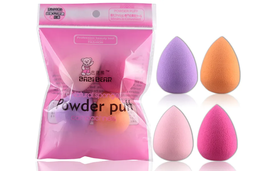 Make -up sponge make -up sponges blender foundation sponges beauty blender 1 Pack (1 * 4 pieces) For foundation powder cream liquid etc. - Make-up-Schwämme