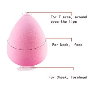 Make -up sponge make -up sponges blender foundation sponges beauty blender 1 Pack (1 * 4 pieces) For foundation powder cream liquid etc. - Make-up-Schwämme