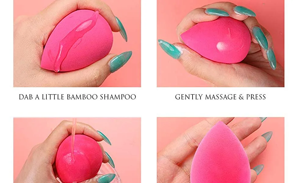 Make -up sponge make -up sponges blender foundation sponges beauty blender 1 Pack (1 * 4 pieces) For foundation powder cream liquid etc. - Make-up-Schwämme