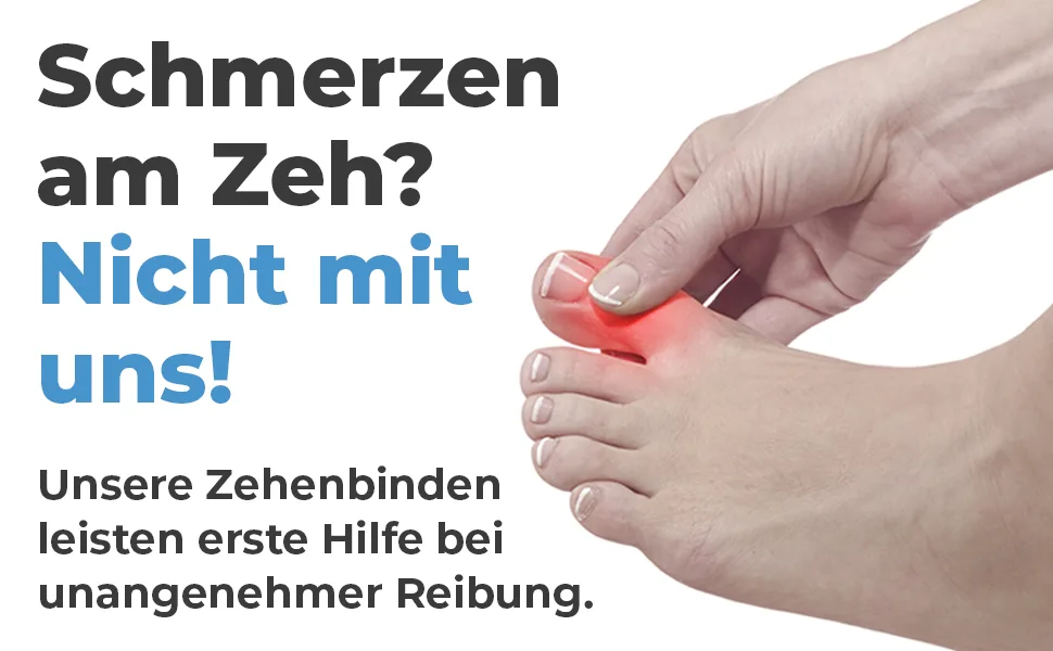 Toe bandage 1.5cm self-adhesive bandage for connecting fixing the little toe elastic cohesive Rinki quick bandage 1 pack 1.5cm - Zehenschmerzen