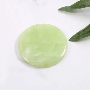 LEBQ 2 Pack Eyelash Extension Jade Stone Glue Lashes Jade Stone Glue Palette Fake Eyelash Base 2 Inch - product information 5