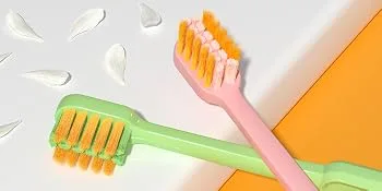 Y-kelin orthodontic toothbrush U-shaped soft brush head 4 pack each contains a toothbrush protection head - product information 3