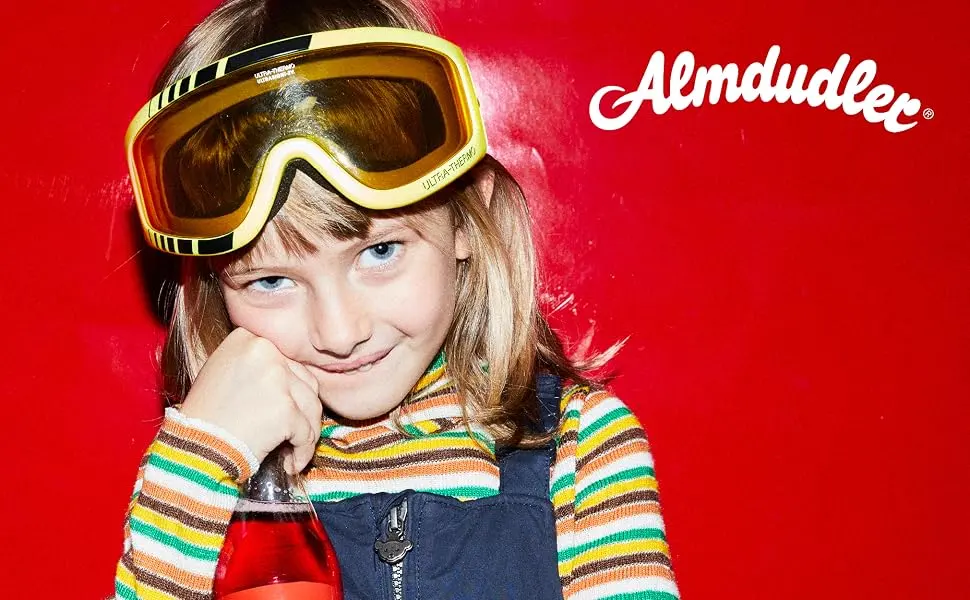 Almdudler Skiwasser Sirup - 1 x 700 ml raspberry lemon beverage syrup - results in approx. 7 liter soda - ski huts lemonade ski water 700 ml (1 Pack) - Ski1