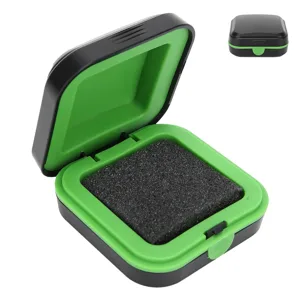 Hearing Aid Case Hearing Aid Cleaning Kit Portable Protective Case Ear Sound Amplifier Box Organizer - product information 4