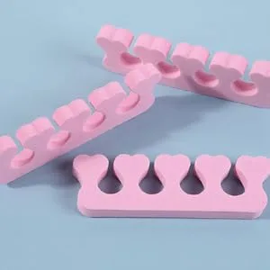 50Pcs Sponge Toe Separator Soft Foam Finger Spreader Set Toe Separator Finger Spreader Art Manicure Pedicure Tools - Toe Separators