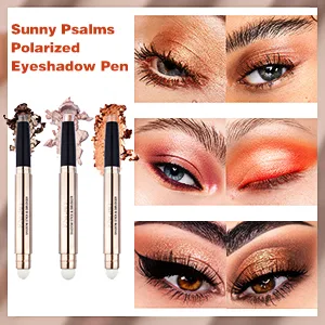 Miioto Eyeshadow Stick Set 3 PCs Shadow Makeup Pen Cream Pencil Crayon Eyeshadow Pen With Brush Eye Brightener Stick Waterproof Smoky Eyeshadow Set (02) - product information 6