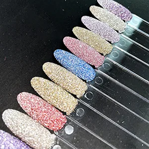 Tangger 200 PCs Nagel Presentation Nagel Display Tips Tipper Stiletto Nail Art Pop Sticks nail tips compartments false nail art-tipsticks 2 style - Nail Art 5