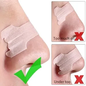 Incutex 100 pieces nose plasters against snoring nose strips snoring stopper size M 100 pieces (1 pack) - product information 5