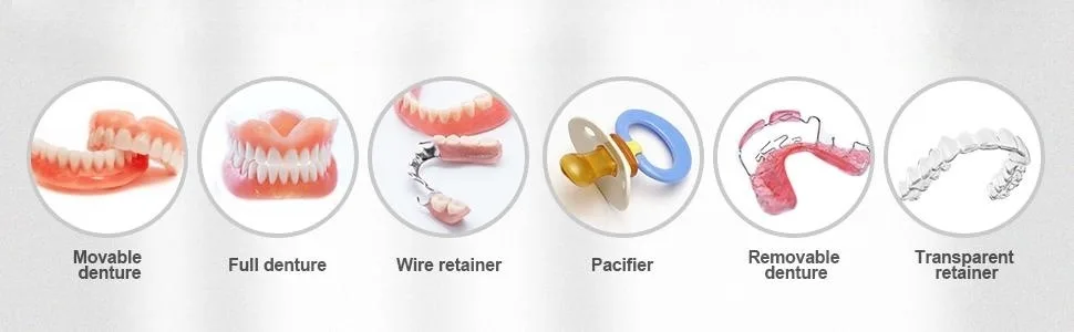 Loquick denture box with sieve prosthesis box retainer container portable container for false teeth hygienic denture container for incorrect teeth storage (black) - product information 8