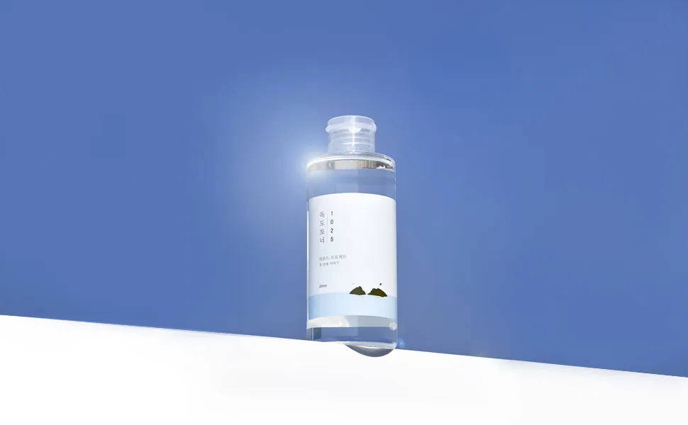 ROUND LAB Dokdo Toner / Exfoliating, Hydrating, Watery Type Toner (200ml) 6.76 Fl Oz (Pack of 1) - dokdo toner 200 main