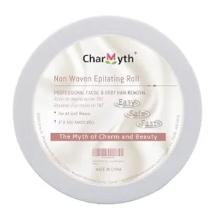 Charmyth Wax Strips Epilating Roll Non Woven Disposable for Body & Face 100 Yard Hair Removal Waxing Strips - product information 3