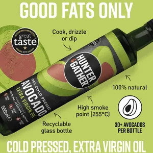 Native avocado oil extra |Cold pressed not refined100% natural avocado oil |Without sugar gluten or dairy products (250 ml) 250 ml (1 Pack) - avocado oil