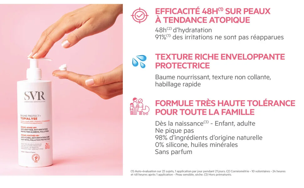 Svr topialyse baume pretect 400ml 1 g (1 pack) - SVR Labor