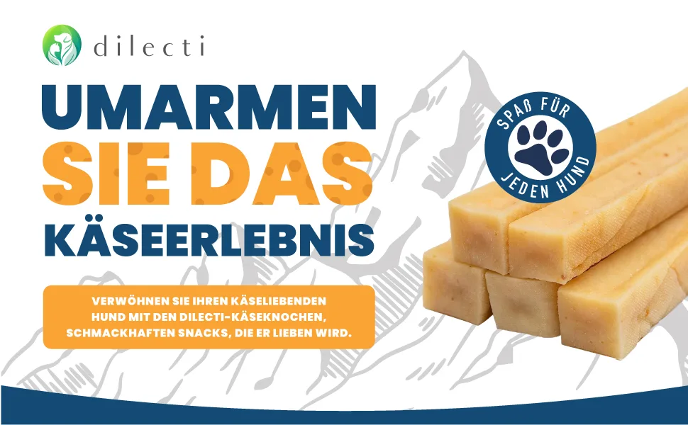Natural cheese cheese chewing bones for dogs - very tasty hard and durable natural chewing bones will occupy your dog for a while.(Size M 3-pack) 3 Set size M - cheese german 1