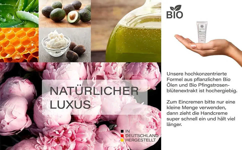 Leo & Lilo hand cream gift set Small Easter greeting - 6 individually packaged natural cosmetics certified hand creams - intensive care for dry hands - 6 x 20 ml - leo und lilo handcreme geschenk set natural gifts frauen kleinigkeit aufmerksamkeit unter 5 euro