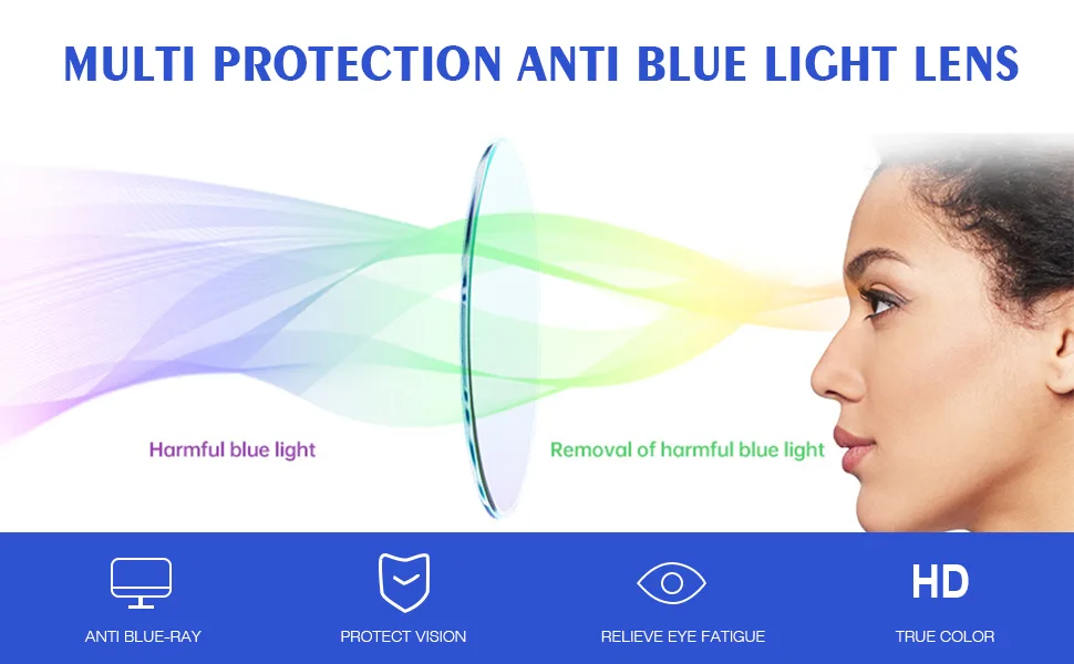 Suertree reading glasses Blue light filter glasses 3 Pack Stylish reader optics anti-blue visual aid for women men quality spring hinge reading aid 2.5x BM671 2.5x dioptria 3PC - anti blue light
