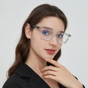 Suertree reading glasses Blue light filter glasses 3 Pack Stylish reader optics anti-blue visual aid for women men quality spring hinge reading aid 2.5x BM671 2.5x dioptria 3PC - clear reading glasses