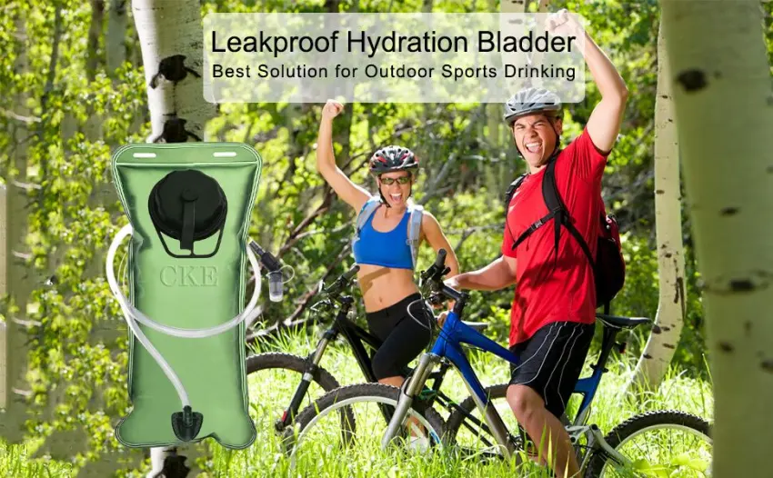 Cke drinking bubble water bladder drinking system for backpack drinking bag hydration bladder drinking bubbles drinking bags camelbak replacement drinking bladder green - Hydration