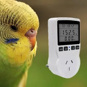 Weytoll Digital temperature controller Hermostat Timer socket heating cooling 220V temperature detector LCD screen for greenhouse aquarium terrarium reptiles - ,digitaler thermostat inkubator,digitales inkubator controller set,