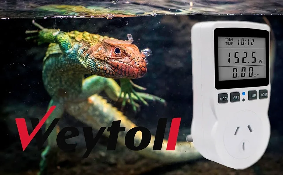 Weytoll Digital temperature controller Hermostat Timer socket heating cooling 220V temperature detector LCD screen for greenhouse aquarium terrarium reptiles - thermostat heizung,heizung thermostat,digitale thermostate,heizkabel