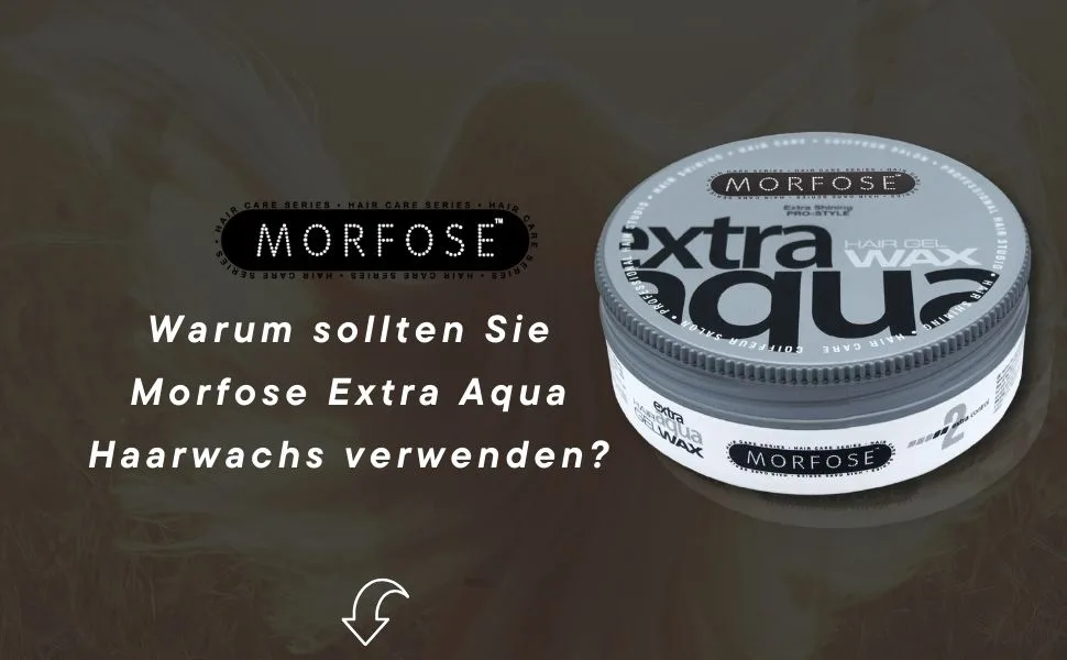 Morfose Hair Gel Wax (175 ml (2-pack) Extra Aqua) 175 ml (2-pack) Extra Aqua - morfose