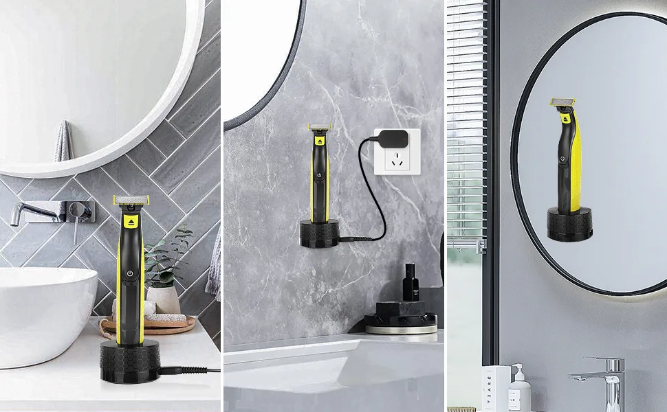 Charging of the fall Charge Charge Base Compatible with QP2520 QP2530 QP2620 QP2630 attachments for one blade electrorasiser wall -mounted bracket - Gebühr Aufladen Ständer Basis