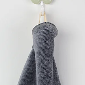 Sinland microfiber facial towels quickly drying absorbent washcloth soft make-up remover cloths 30.5 x 30.5 cm 1 piece (10 pack) gray - product information 4