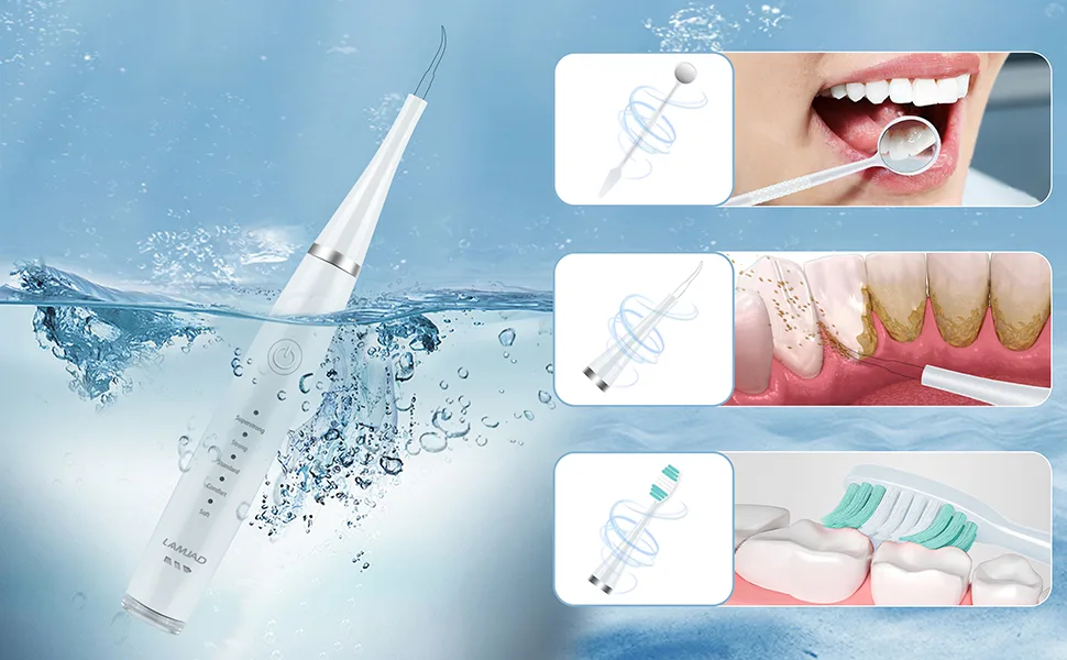 LAMJAD Tartar Remover (White) White 1 piece (1 pack) - product information 3