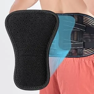 Mercase back bandage back belt for men and women back support with interchangeable support struts to relieve pain in the lower back sciatica herniated disc XL - product information 7