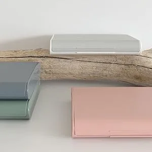 24/7 MEDICASE Danish Design Pill Box for 7 days - For smaller pill dosages (Dust Rose) - Various colors