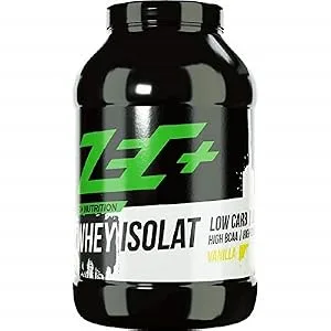 Zec+ Nutrition Whey Isolate 1000 g Vanilla Low-fat protein powder made from pure whey protein Vanilla 1 kg (1 pack) - Whey