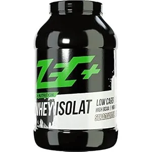 ZEC+ Nutrition Whey Isolate 1000 g Stracciatella Stracciatella 1 kg (1 pack) - Whey Isolat Eiweißpulver Protein-Pulver Protein Shake Eiweiss Shake BCAA Muskelaufbau Whey Pulver