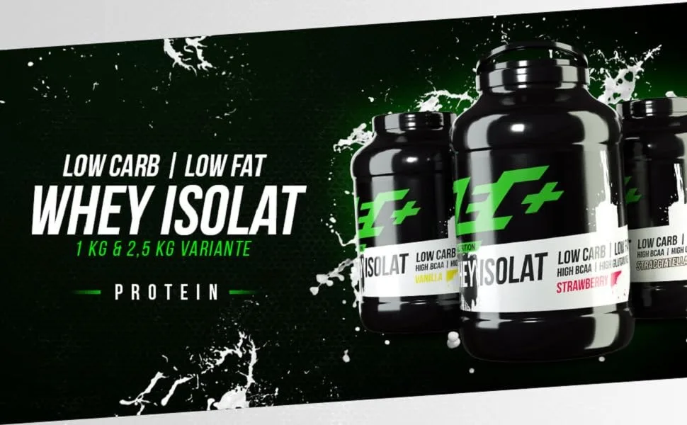ZEC+ Nutrition Whey Isolate 1000 g Stracciatella Stracciatella 1 kg (1 pack) - Whey Isolat Eiweißpulver Protein-Pulver Protein Shake Eiweiss Shake BCAA Muskelaufbau Whey Pulver
