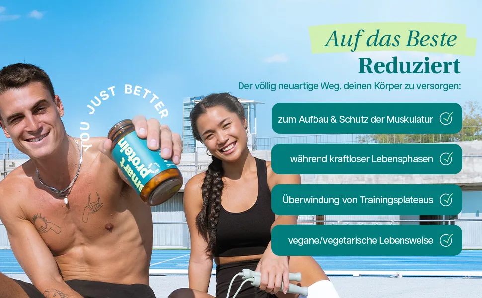 Everydays - Smart protein tablets - 100% pure amino acids complex high -dose - vegan & made in Germany - protein Alternative to protein shakes (180 tablets) - Everydays Smart Proteins