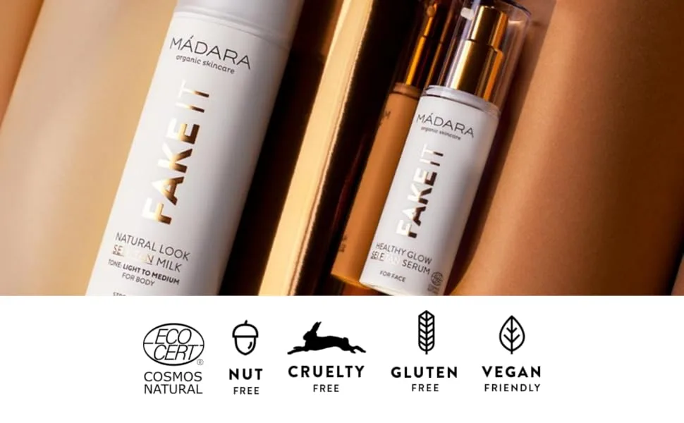 FAKE IT NATURAL LOOK SELF TAN MILK MADARA COSMETICS - product information 2