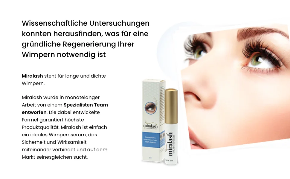 Miralash eyelash serum |Conditioner for eyelashes 3 ml |Serum for long dense eyelashes |Eyelash growth and eyelash recovery |Eyelashes Growth Serum (3 ml (2 Pack)) - Wissenschaftliche Untersuchungen konnten herausfinden, was für eine gründliche Regenerierung Ihrer