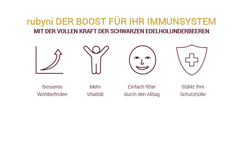 Rubyni made of noblehole (90 capsules) 300mg elderberries extract high dose Edelholunder with 100% Eldercraft Black elder Immune system 90 pieces (1 Pack) - rubyni schwarzer holunder extrakt, edelholunder extrakt, holunder kapseln