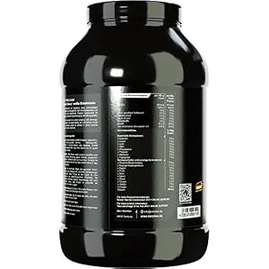 Zec+ Nutrition Whey Isolate 2500 g White Chocolate Low-fat protein powder made from pure whey protein chocolate 2.5 kg (1 pack) - Whey Isolat Eiweißpulver Protein-Pulver Protein Shake Eiweiss Shake BCAA Muskelaufbau Whey Pulver