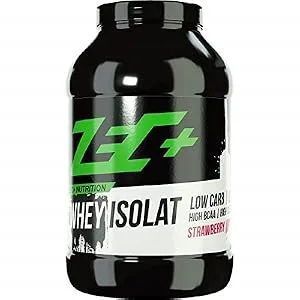 Zec+ Nutrition Whey Isolate 2500 g Strawberry Low-fat protein powder made from pure whey protein Strawberry 2.5 kg (1 pack) - Whey